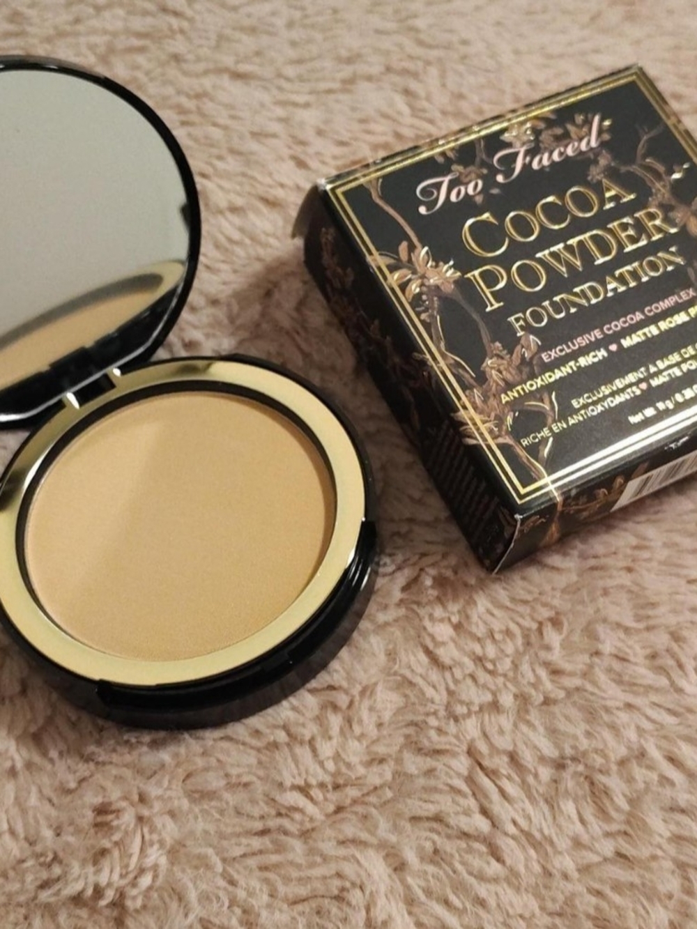Too Faced Cocoa Powder Foundation Compact - Medium